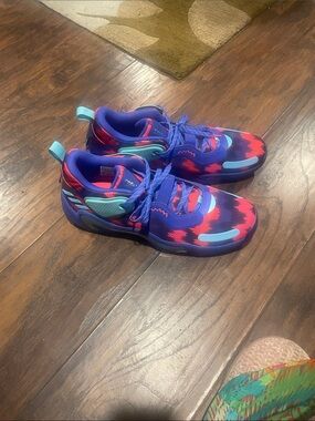 adidas Purple, Pink & Teal Athletic Sneakers